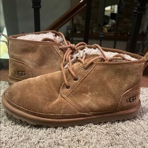 UGG Chestnut Suede Ankle Boots